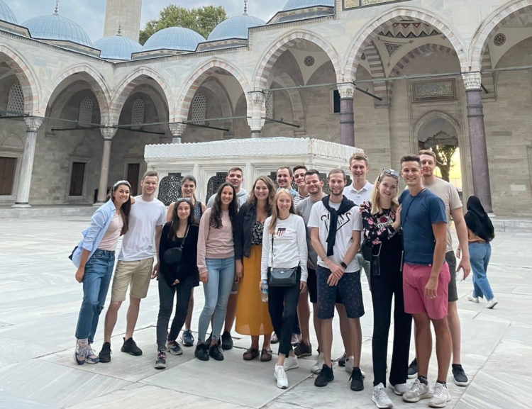 Studenti Honors Academia zahájili zimní semestr exkurzí v Istanbulu