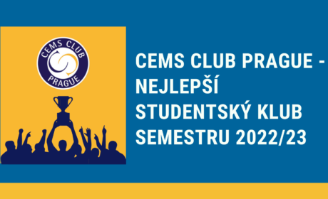 CEMS Club Prague vyhrál ocenění nejlepší CEMS Club zimního semestru 2022/23