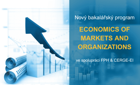 Nový bakalářský program Economics of Markets and Organizations získal akreditaci – vzniká ve spolupráci FPH a CERGE-EI