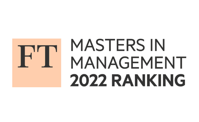 Program MIM CEMS se v žebříčku Financial Times Masters in Management 2022 umístil na 25. příčce