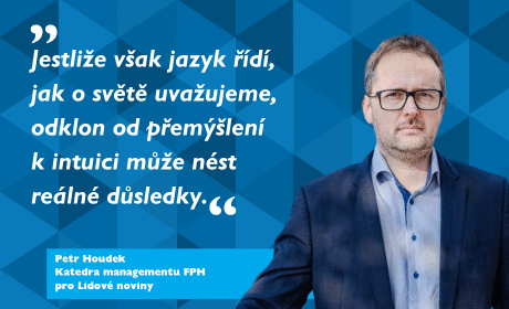 Petr Houdek pro Orientaci Lidových novin: Od faktů k emocím. Jak se mění jazyk veřejné debaty?