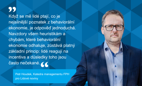 Petr Houdek o nečekaných důsledcích incentiv pro Lidové noviny