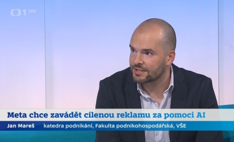Jan Mareš ve Studiu 6 o cílené reklamě s využitím AI od Mety