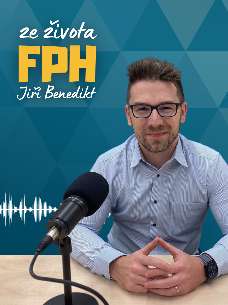 Nový díl podcastu "Ze života FPH" s absolventem Jiřím Benediktem