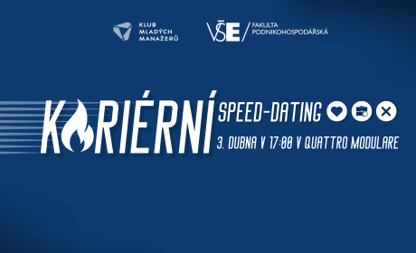 Přijďte na Kariérní speed-dating a najděte svůj „match“ /3.4. 2025/