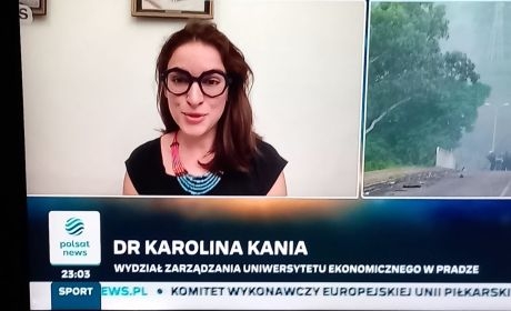 Karolina Kania o Nové Kaledonii v polských a českých médiích