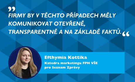 Efthymia Kottika v rozhovoru pro Seznam Zprávy: Bouře na sítích může firmu zničit i posílit