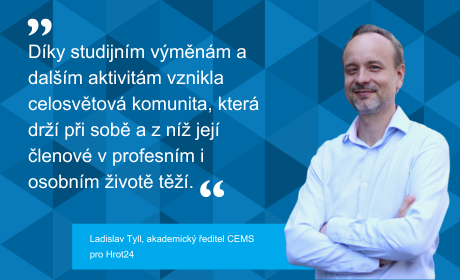 Ladislav Tyll o programu CEMS MIM v rozhovoru pro Hrot24