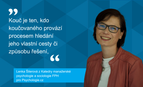 Lenka Šilerová o profesionálním koučování pro Psychologie.cz