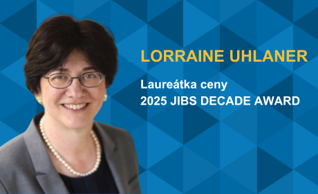 Lorraine Uhlaner získala ocenění JIBS Decade Award 2025