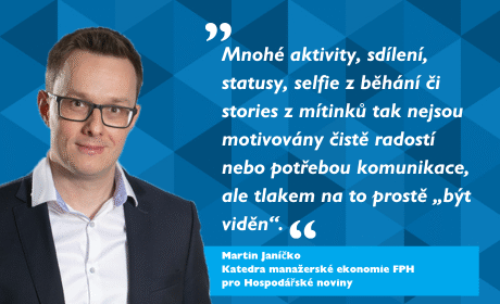Martin Janíčko o FOMO pro Hospodářské noviny