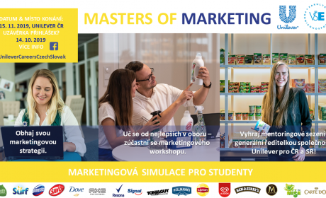 Přihlaste se do soutěže Masters of Marketing