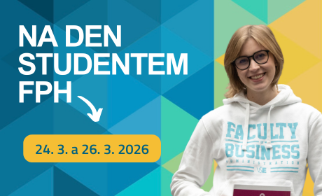 Staňte se na den studentem FPH /24.3. a 26.3. 2026/