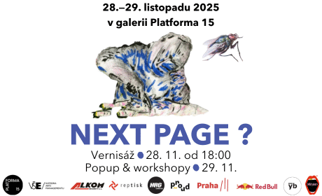 Výstava Next page? – studenti Arts managementu otevírají budoucnost pro současné umělce /28.-29.11. 2025/