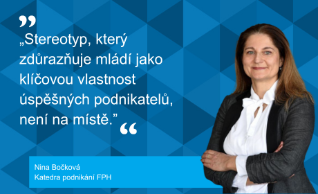 Šediny jsou dle statistik předpokladem pro úspěch v podnikání. Výzkumníci z FPH VŠE nyní zjišťují, jak dříve narozené motivovat k zakládání firem