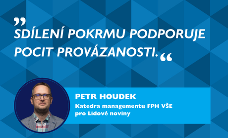 Petr Houdek pro Lidové noviny: Chcete se v práci domluvit s kolegy? Dejte si napřed společný oběd