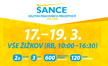Veletrh pracovních příležitostí ŠANCE /17.-19. března 2026/