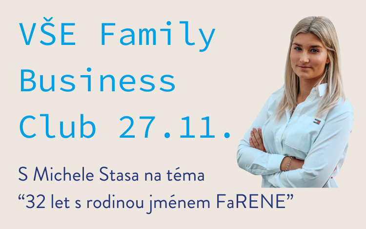 Setkání VŠE Family Business Clubu /27.11. 2023/