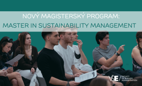 Nový magisterský program na FPH: MSc in Sustainability management
