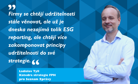 Ladislav Tyll o udržitelnosti v pořadu Agenda Zuzany Hodkové na Seznam Zprávy