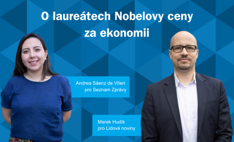 Andrea Sáenz de Viteri a Marek Hudík o laureátech Nobelovy ceny za ekonomii 2024