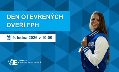 Den otevřených dveří FPH /9.1. 2026 od 10 hodin/