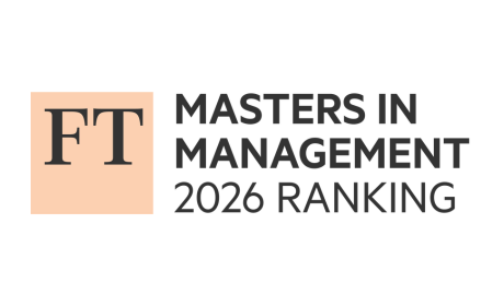 CEMS VŠE se umístil na 11. místě v žebříčku FT Masters in Management 2026. Oproti loňsku si polepšil o šest příček