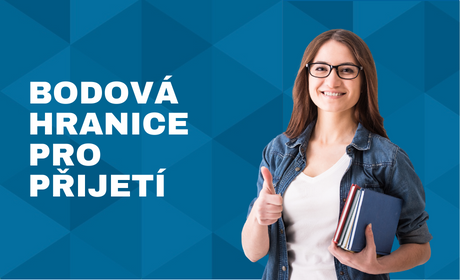 Bodová hranice pro přijetí na bakalářské programy vyučované v českém jazyce (uchazeči s přijímací zkouškou)