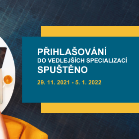 Přihlašování do vedlejších specializací na LS 21/22 spuštěno