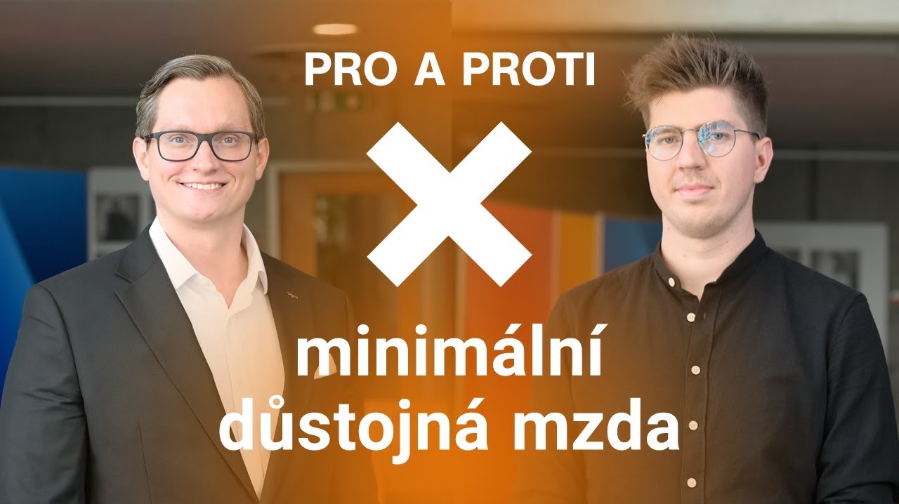 Jan Bittner o minimální důstojné mzdě v pořadu Pro a proti na Českém rozhlase Plus
