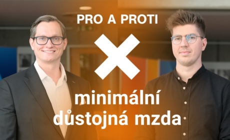 Jan Bittner o minimální důstojné mzdě v pořadu Pro a proti na Českém rozhlase Plus