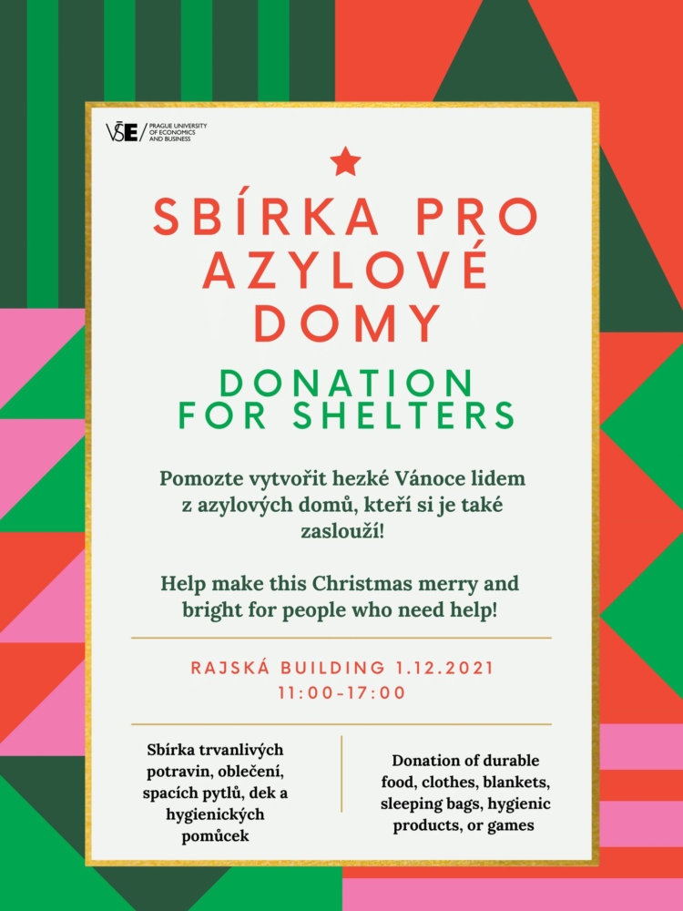 Sbírka pro azylové domy /1.12.2021/