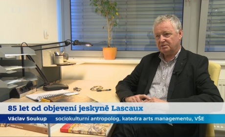 Václav Soukup ve Studiu 6 na ČT1: Objev Lascaux zásadním způsobem přispěl k pohledu na svět našich dávných předků